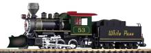 Piko 38260 - G Dampflok mit Tender Mini-Mogul WP&YR (inkl. Sound+Dampf)