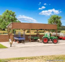 Kibri 38349 - H0 Holzcarport
