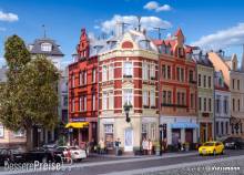 Kibri 38355 - Spur H0 Eckhaus am Hanseplatz