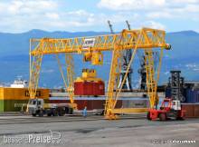 Kibri 38530 - Spur H0 DEMAG Containerkran