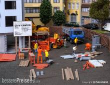 Kibri 38538 - Spur H0 Deko-Set Baustellenzubehör
