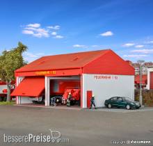 Kibri 38542 - Spur H0 Kleine Feuerwehrgarage