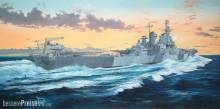 Hobby Boss 386517 - 1/350 USS Iowa, BB-61
