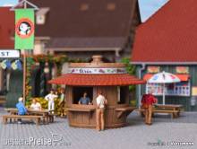 Kibri 38673 - Spur H0 Verkaufsstand Bier und Wein