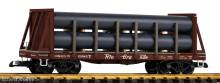 Piko 38795 - G Flachwagen mit Rohrladung D&RGW