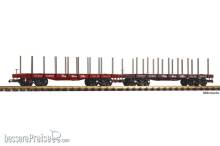 Piko 38797 - G 2er Set Rungenwagen D&RGW
