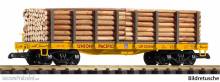 Piko 38798 - G Rungenwagen UP mit Holzladung