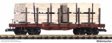 Piko 38799 - G Rungenwagen PRR mit Holzladung
