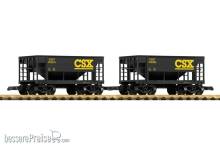 Piko 38953 - G 2er Set Schüttgutwagen CSX