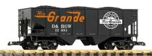 Piko 38959 - G Schüttgutwagen D&RGW mit Kohleladung
