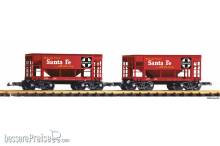 Piko 38971 - G 2er Set Schüttgutwagen SF