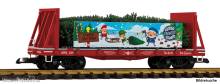 Piko 38980 - G Niederbordwagen Weihnachten Baumtransport
