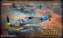 Eduard Plastic Kits 2144 - 1:72 GUSTAV pt.1 DUAL COMBO 1/72