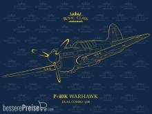 Eduard Plastic Kits R0024 - P-40K Warhawk DUAL COMBO