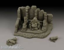 Royal Model RM016 - Temple with Buddha ruin