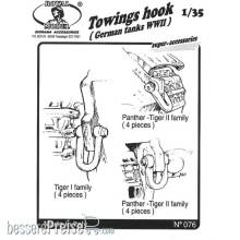 Royal Model RM076 - Towings hook German tank