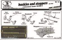 Royal Model RM114 - Buckles and stoppers German tank