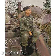 Royal Model RM156 - Waffen SS tanker sitting on turret-WWII
