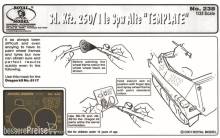 Royal Model RM238 - Sd.Kfz. 250/1 le Spw Alte TEPMPLATE