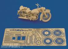 Royal Model RM257 - German Motorcicle DKW NZ 350 (for Tamiya kit)