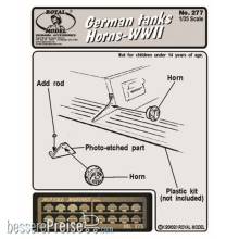 Royal Model RM277 - Horns (for German tanks-WWII