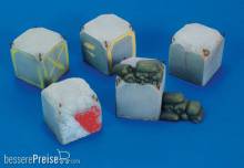 Royal Model RM449 - Israeli Concrete Roadblock set