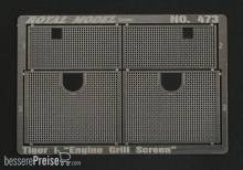 Royal Model RM473 - Engine Grill Screen Tiger I (for Dragon kit)