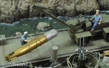 Royal Model RM538 - U.S. sailors loading torpedo-WWII