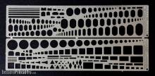 Royal Model RM671 - Templates set stencils (all scales)