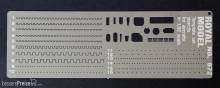 Royal Model RM672 - Templates set stencils (Airplanes