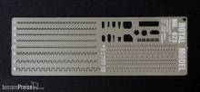 Royal Model RM673 - Templates set stencils (Airplanes