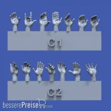 Royal Model RM841 - Assorted hands set No.3