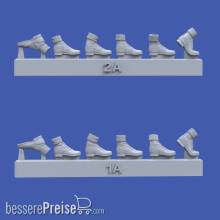 Royal Model RM995 - German DAK boots-assorted positions-WWII