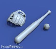 Royal Model RM1019 - Baseball accessories set 3D printed