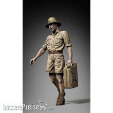 Royal Model RM1084 - German DAK soldier holding jerrycan 3D printed