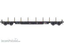 Albert Modell 391021 - Flachwagen A-STLB, VI, Rgs, grau