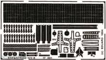 Eduard Accessories 17001 - Flugzeugträger USS Enterprise CV6 für Tamiya Bausatz 77514 in 1:700