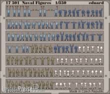 Eduard Accessories 17501 - Marine Figuren bemalt Fotoätzsatz in 1:350
