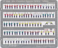 Eduard Accessories 17509 - Air.Carrier Figures WWII in 1:350