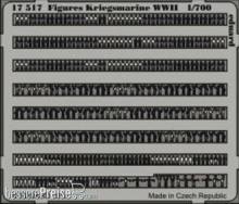 Eduard Accessories 17517 - Figures Kriegsmarine WWII in 1:700