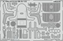 Eduard Accessories 321006 - 1:32 Hurricane Mk.IIb 1/32 REVELL