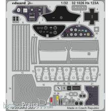 Eduard Accessories 321026 - Hs 123A 1/32 for ICM