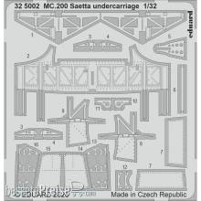 Eduard Accessories 325002 - MC.200 Saetta undercarriage for Italeri