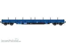 Albert Modell 393008 - Flachwagen BG-WAGON, VI, Res, blau, SRR