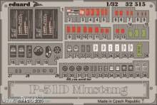 Eduard Accessories 32515 - P-51D Mustang placards in 1:32
