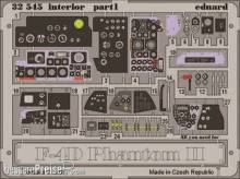Eduard Accessories 32545 - F-4D Phantom II interior für Tamiya Bausatz in 1:32