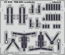 Eduard Accessories 32838 - MH-60S searbelts for Academy in 1:35