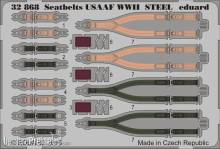 Eduard Accessories 32868 - Seatbelts USAAF WWII STEEL in 1:32