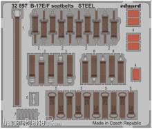 Eduard Accessories 32897 - B-17E/F seatbelts STEEL for HKM in 1:32