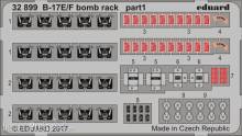 Eduard Accessories 32899 - B-17E/F bomb rack for HKM in 1:32